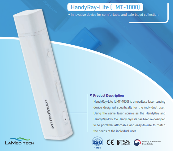 Painless Needle-Free laser lancing devices